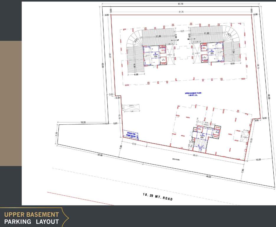  the grand malabar A, B, C Upper Basement Cluster Plan