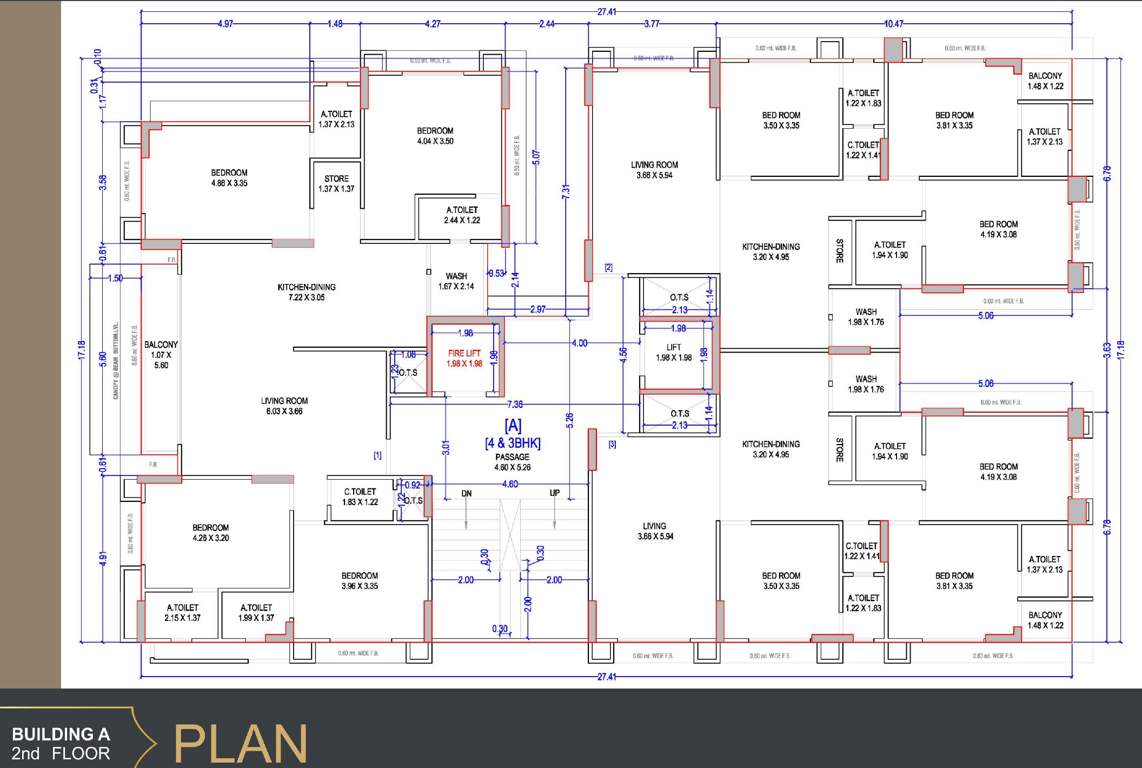  the grand malabar A Cluster Plan For 2nd Floor