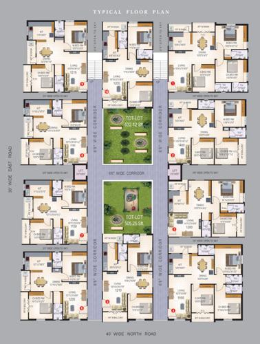  royal-legend Royal Legend Cluster Plan from 1st to 5th Floor