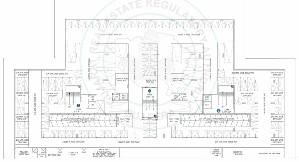  ralsi-130 Block A,B,C Cluster Plan For Basement