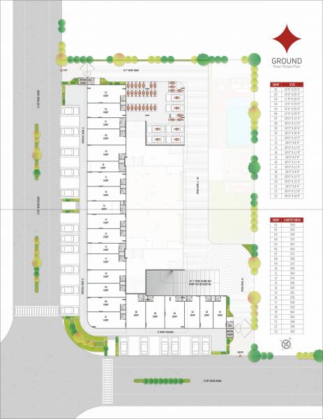 A, B Ground Cluster Plan space A, B Ground Cluster Plan