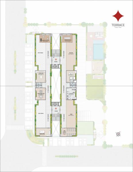 A, B Terrace Cluster Plan space A, B Terrace Cluster Plan