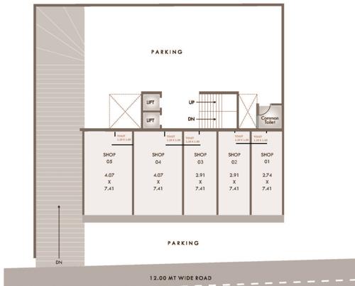  tawhid-heights Tawhid Heights Cluster Plan For Ground Floor