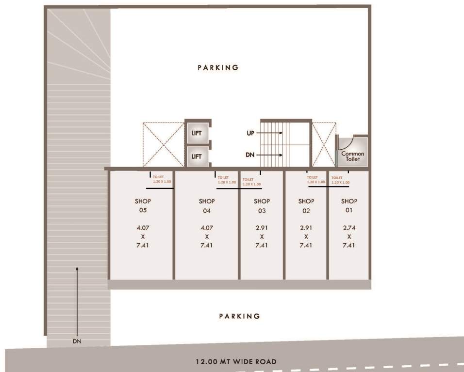 tawhid heights Tawhid Heights Cluster Plan For Ground Floor