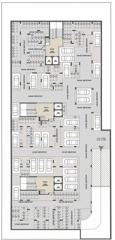  embark Block A,B,C Cluster Plan For Basement