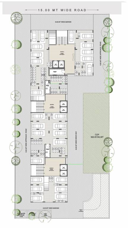 embark Block A,B,C Cluster Plan For Ground Floor