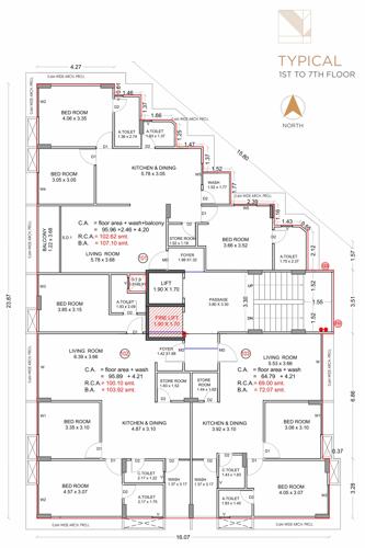  phoenix-avenue A Cluster Plan From 1st To 7th Floor