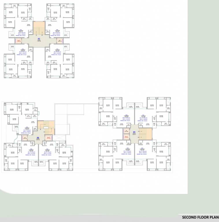  estrella A, B, C Cluster Plan For 2nd Floor