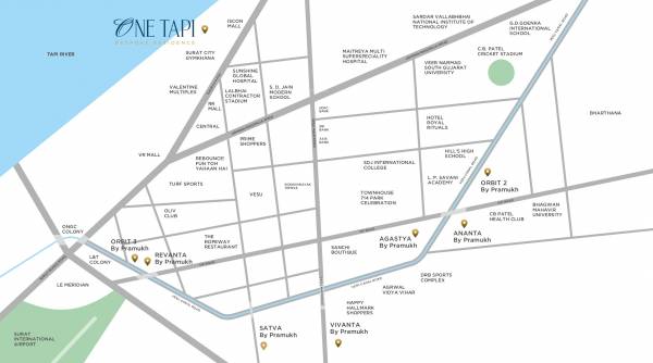  one-tapi Location Plan