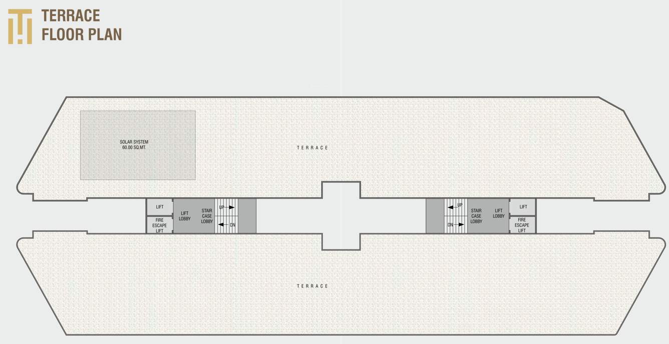  trinity heights A, B Terrace Cluster Plan