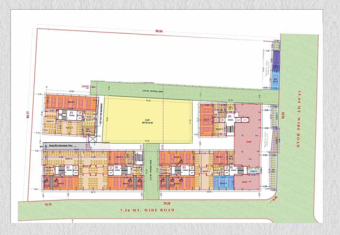  raj heritage phase ii Layout Plan