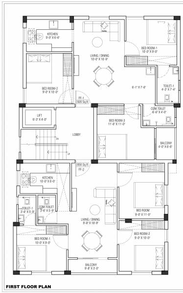  jasmine Devis Jasmine Cluster Plan For 1st Floor