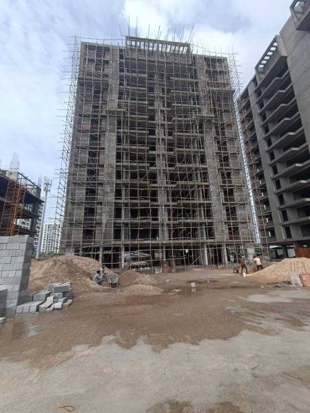 B Construction Status Aug-25 constructionStatus of Shanti Priyam