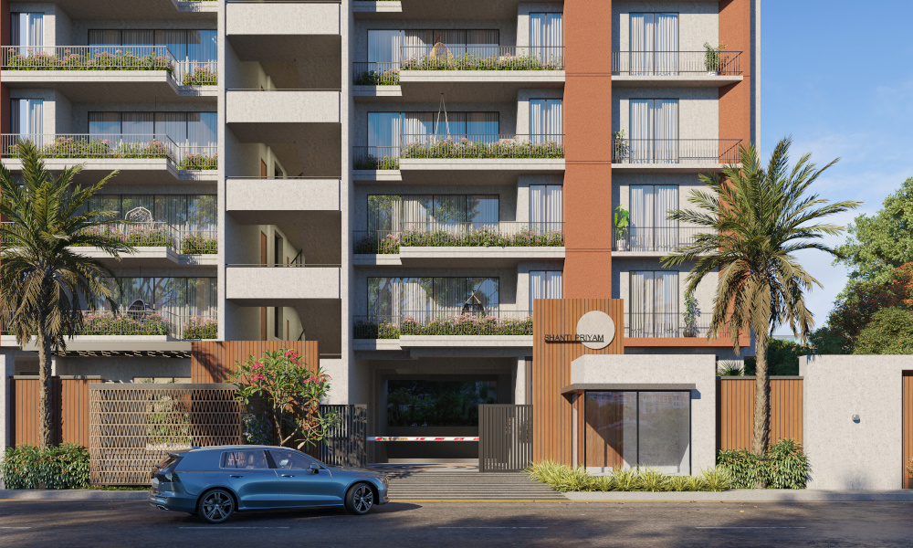  shanti priyam Elevation