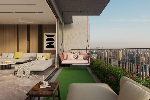 Balcony shanti-priyam Balcony