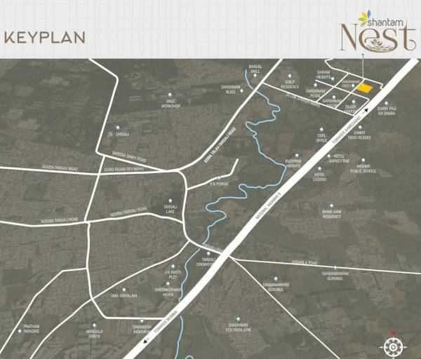 shantam-nest Location Plan