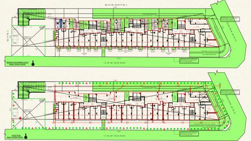  svs-hi-stories Block A,B,C Cluster Plan For Basement 1 And 2
