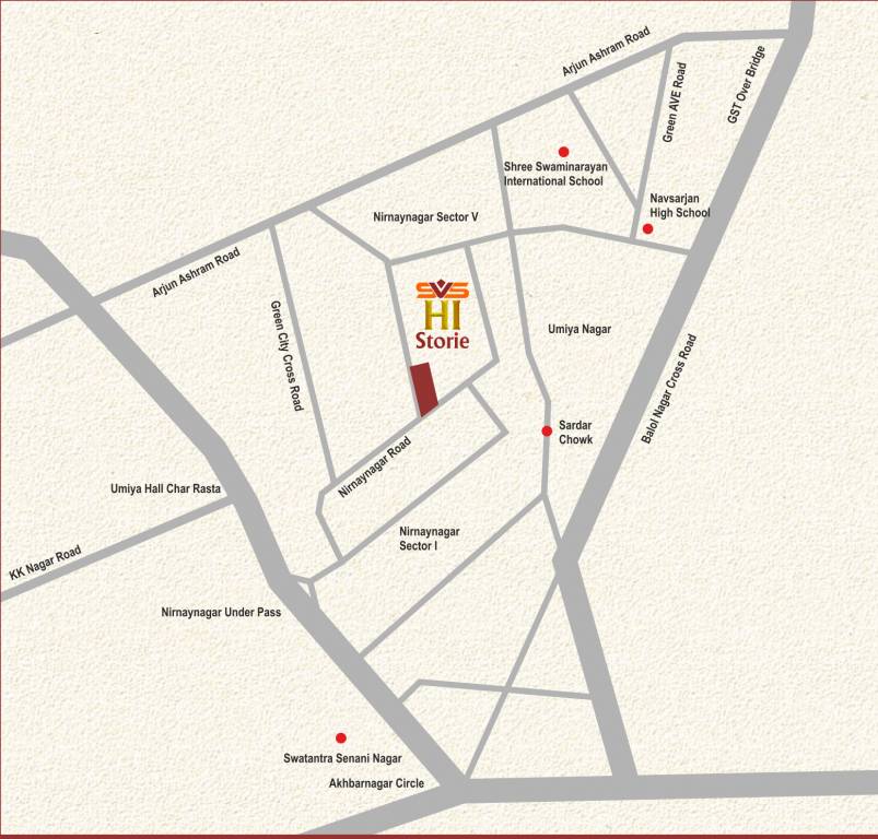  svs hi stories Location Plan