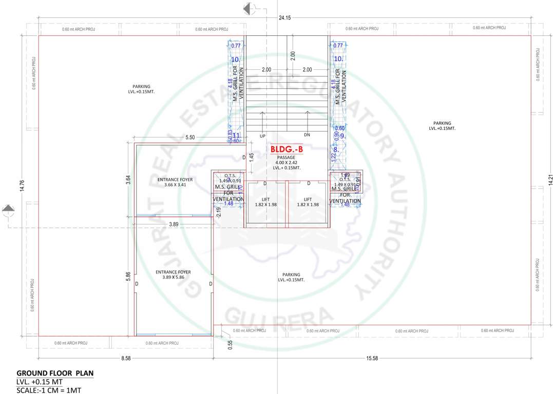 solitaire liberty B Ground Cluster Plan