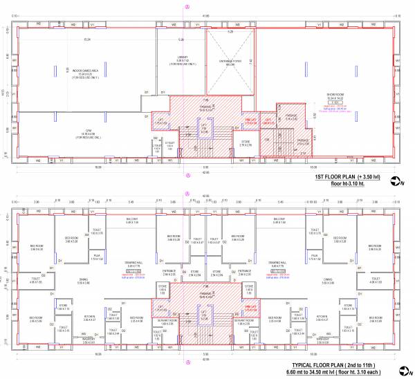 Optima Tower Cluster Plan from ground to 11th Floor optima-tower Optima Tower Cluster Plan from ground to 11th Floor
