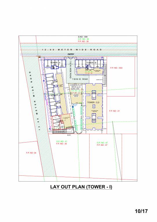 sahaj florencia Layout Plan