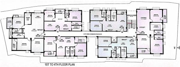  royal-heaven Royal Heaven Typical Cluster Plan