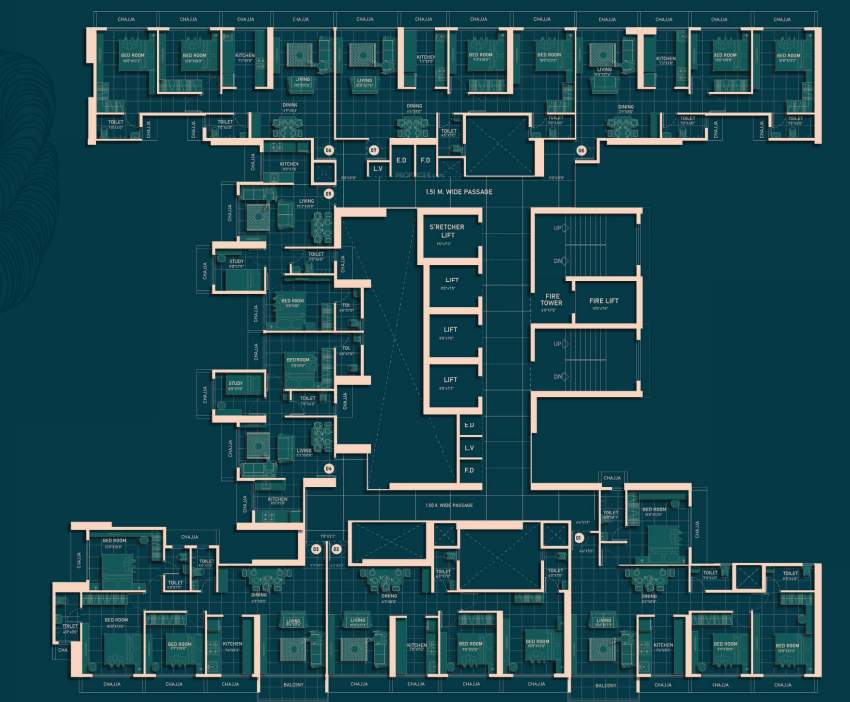  gajra bhoomi serenity Bhoomi Serenity Phase 1 Cluster Plan