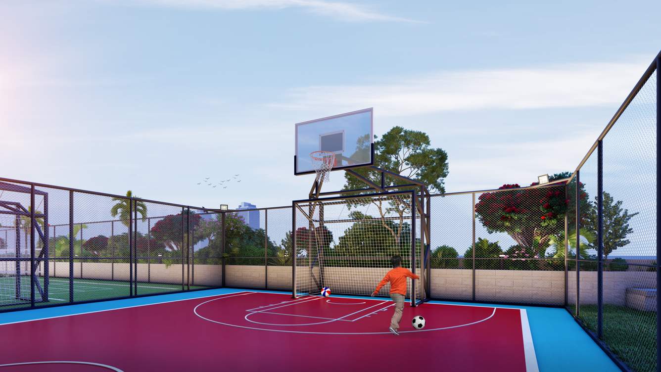  bhoomi serenity Basketball Court