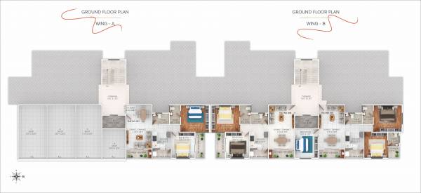 meher-ganga Wing A Cluster Plan