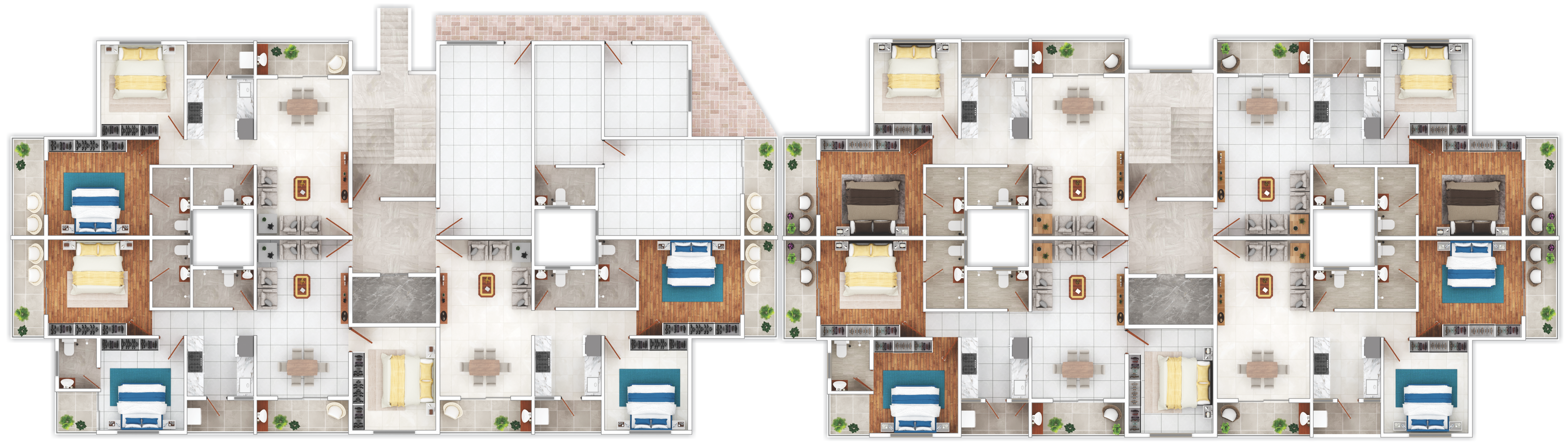  meher ganga Wing A Cluster Plan