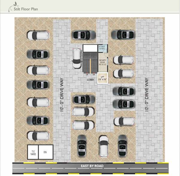  royale-arcadia Royale Arcadia Stlt Floor Cluster Plan