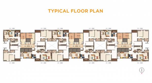  parc-residences-a2 Cluster Plan