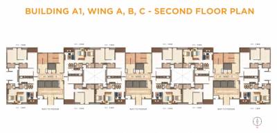  parc-residences-a2 Cluster Plan