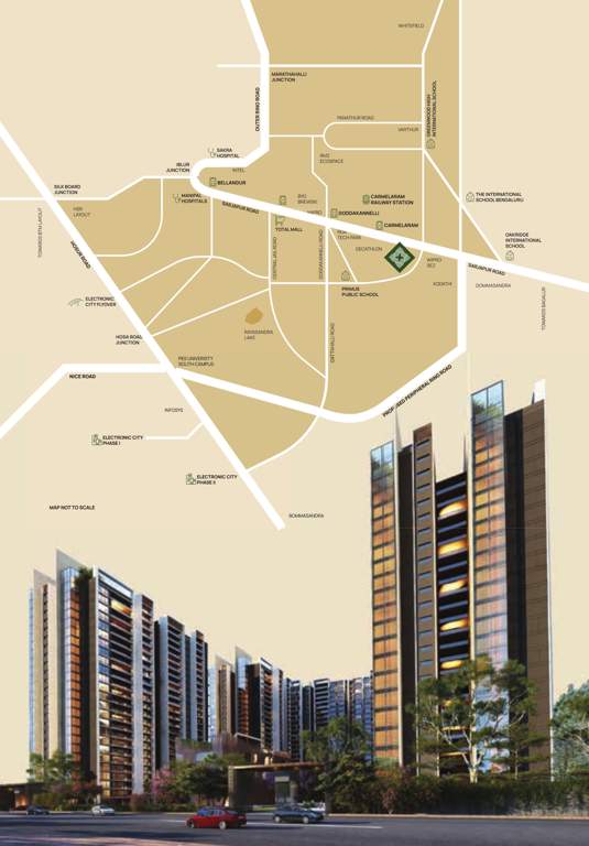  east park residences Location Plan