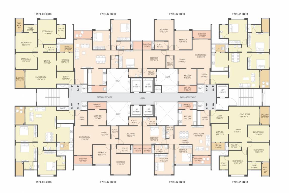  crown 8 Crown 8 Cluster Plan