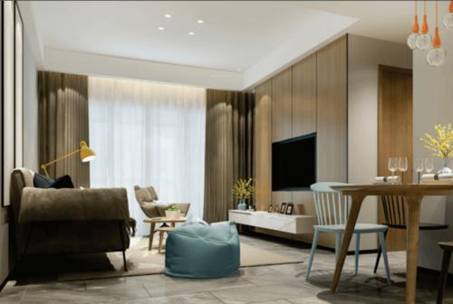  madhavchhaya Living Area