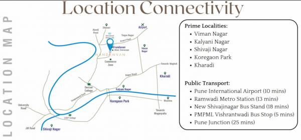  nandanvan Location Plan
