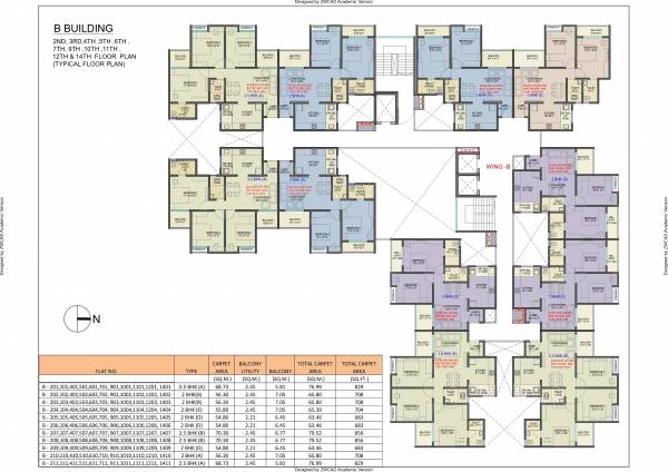  destination-mangalam-marvel Block A Cluster Plan