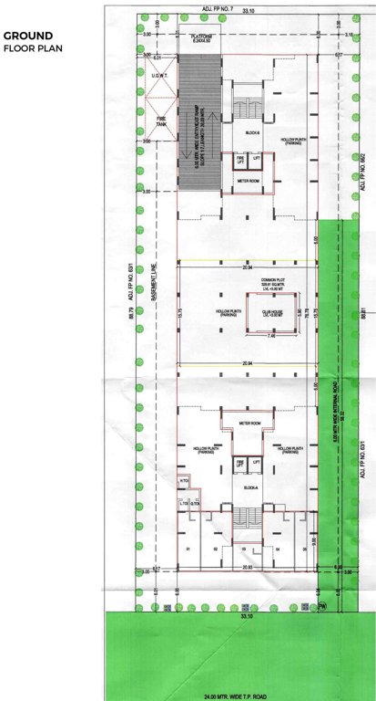  meraki 86 A, B Ground Cluster Plan
