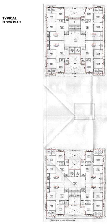  meraki 86 A, B Typical Cluster Plan