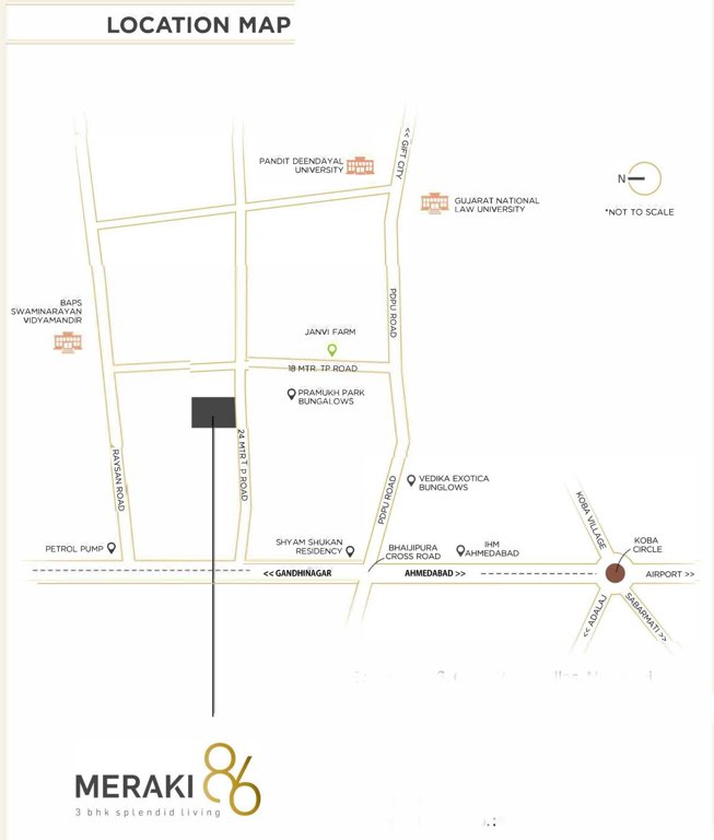  meraki 86 Location Plan