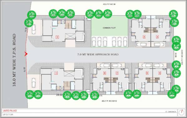  united-palace Layout Plan