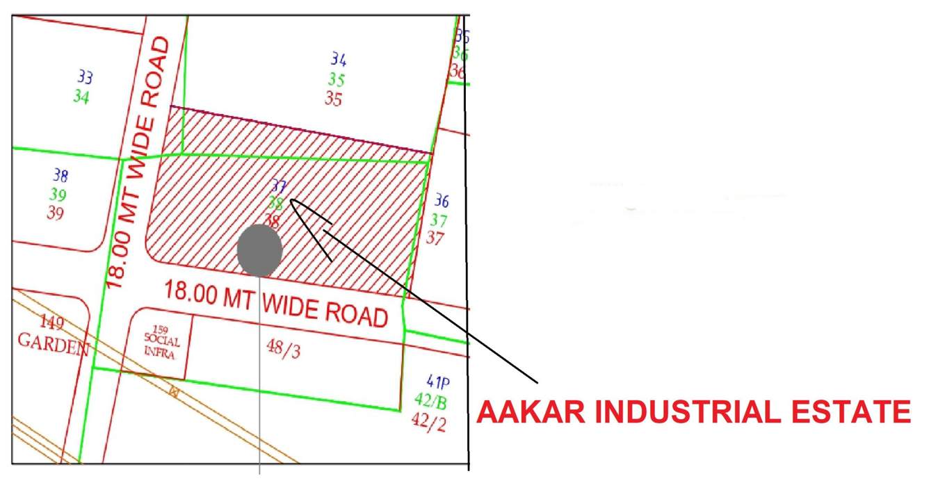  aakar industrial estate Location Plan