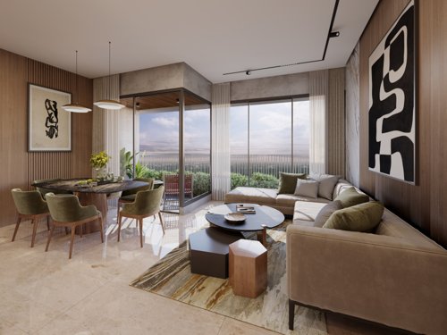  the-ashoka Living Area