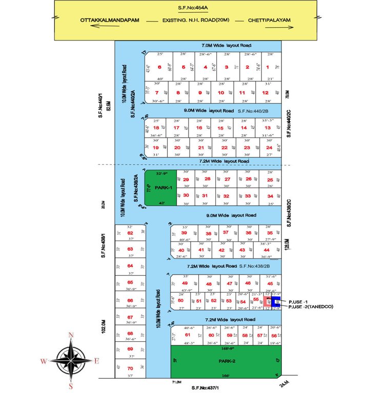  majestic Layout Plan