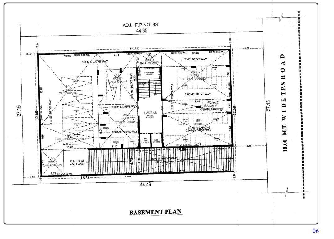  ananta premium living Ananta Premium Living Basement Cluster Plan