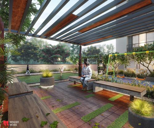  ananta-premium-living Landscape Garden and Tree Planting