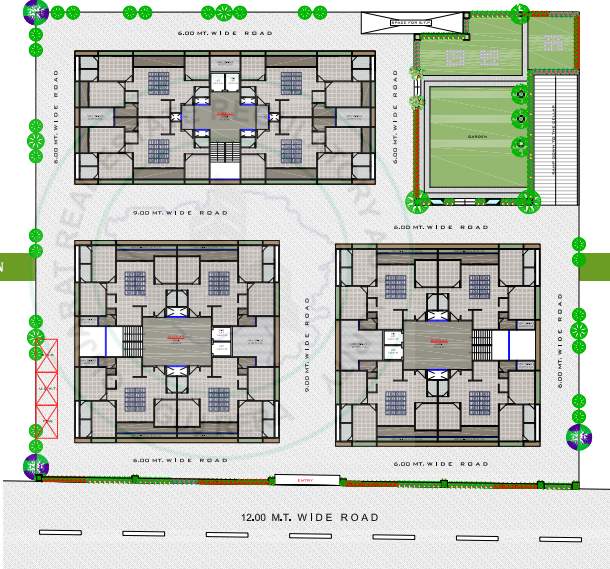  apple green homes Layout Plan