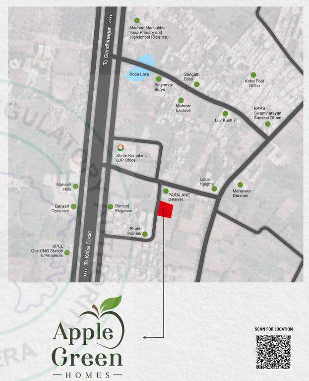  apple green homes Location Plan