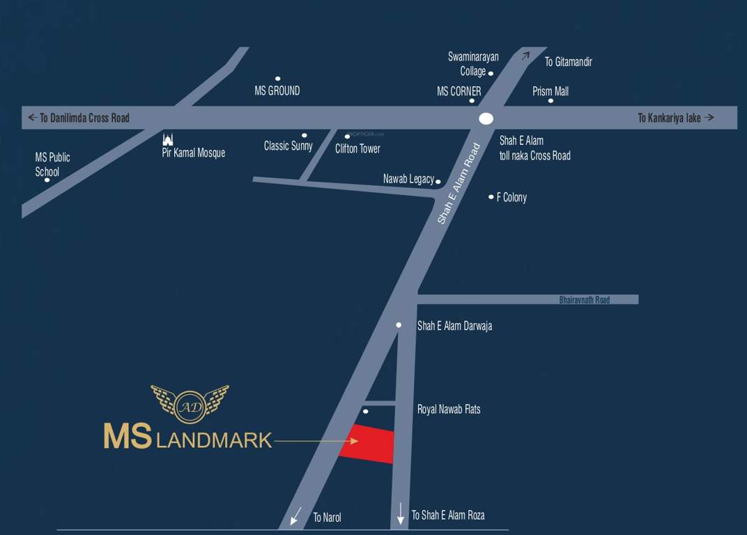  ms landmark Location Plan